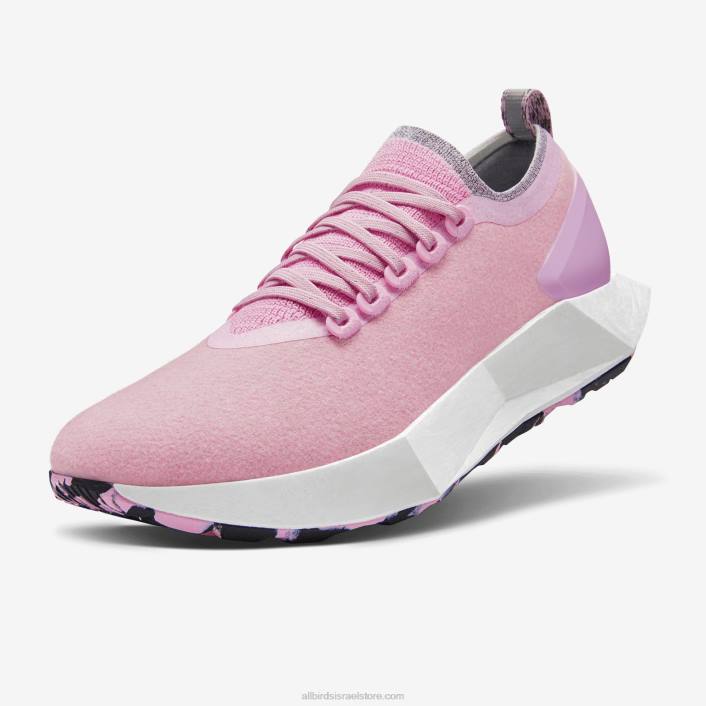 Allbirds פלייר צמר גברים מתמזמזV0VZ104 ורוד צף (סוליית סופת שלגים)