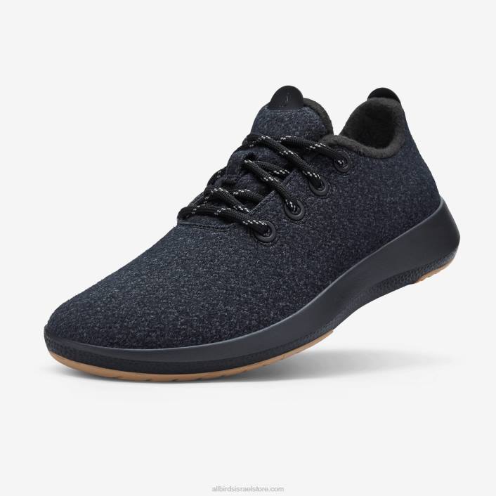 Allbirds רץ צמר לנשים מיזלV0VZ191 שחור טבעי