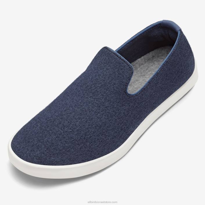 Allbirds כסאות נוח מצמר לנשיםV0VZ202 אינדיגו מעורפל (סוליית סופת שלגים)