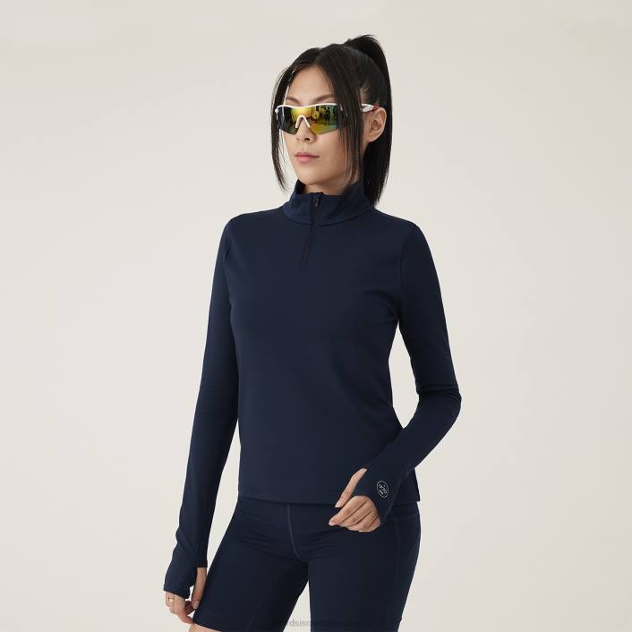 Allbirds רבע רוכסן ביצועים לנשיםV0VZ231 חיל הים האמיתי