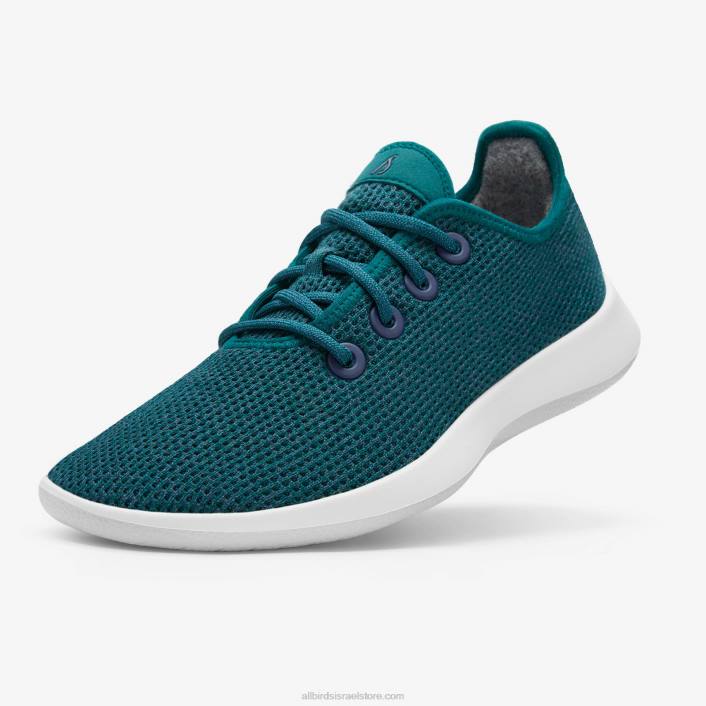 Allbirds רצי עצים לגבריםV0VZ8 אמרלד עמוק (סוליית סופת שלגים)