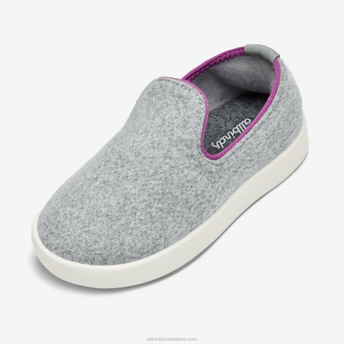 Allbirds כסאות נוח מצמר smallbirds - ילדים קטניםV0VZ248 אפור בהיר (סוליית סופת שלגים)