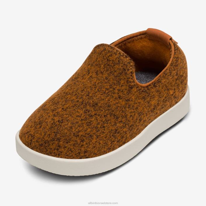 Allbirds כסאות נוח מצמר smallbirds - ילדים קטניםV0VZ253 חלודה דבש (סוליה לבנה טבעית)