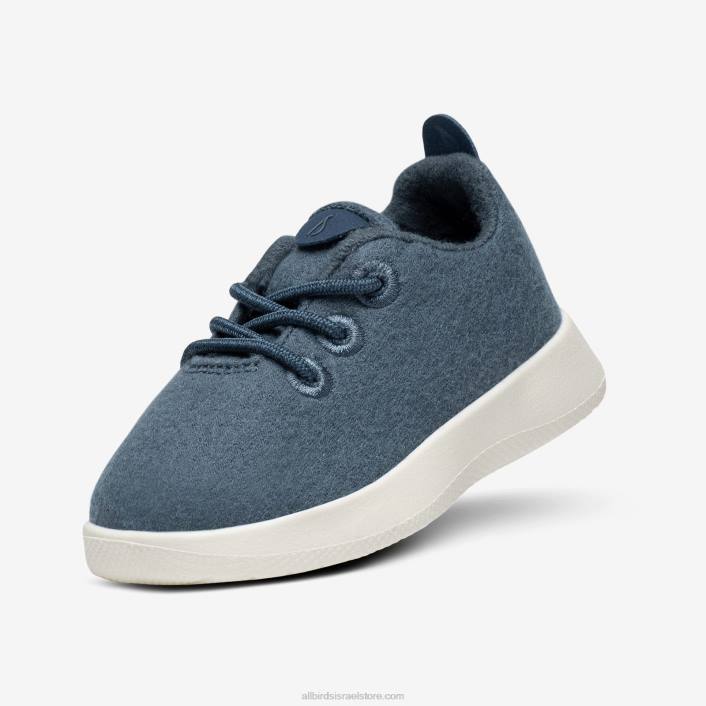 Allbirds smallbirds wool runners - ילדים קטניםV0VZ241 צהבהב רגוע (סוליה לבנה טבעית)