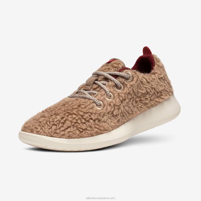 Allbirds smallbirds wool runners - ילדים גדוליםV0VZ265 קצפת בז' מעורפלת (סוליית חסך בז')